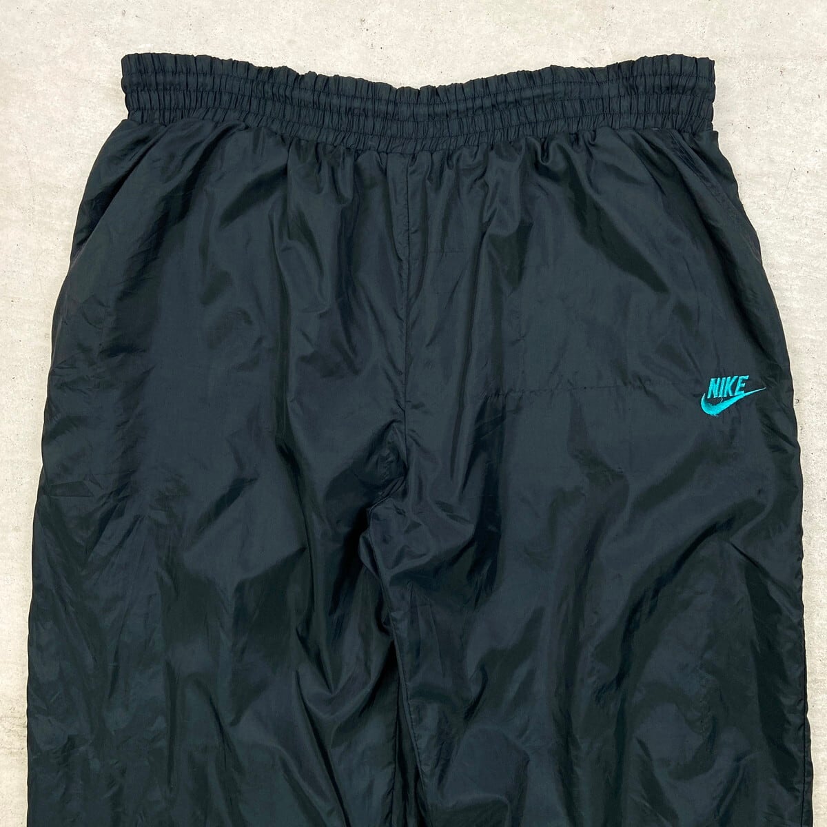 90年代 銀タグ NIKE ナイキ ナイロントラックパンツ メンズL 古着 90s