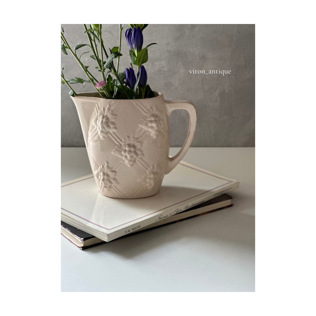 仏）アンティーク バルボティーヌ コンポティエ 薔薇