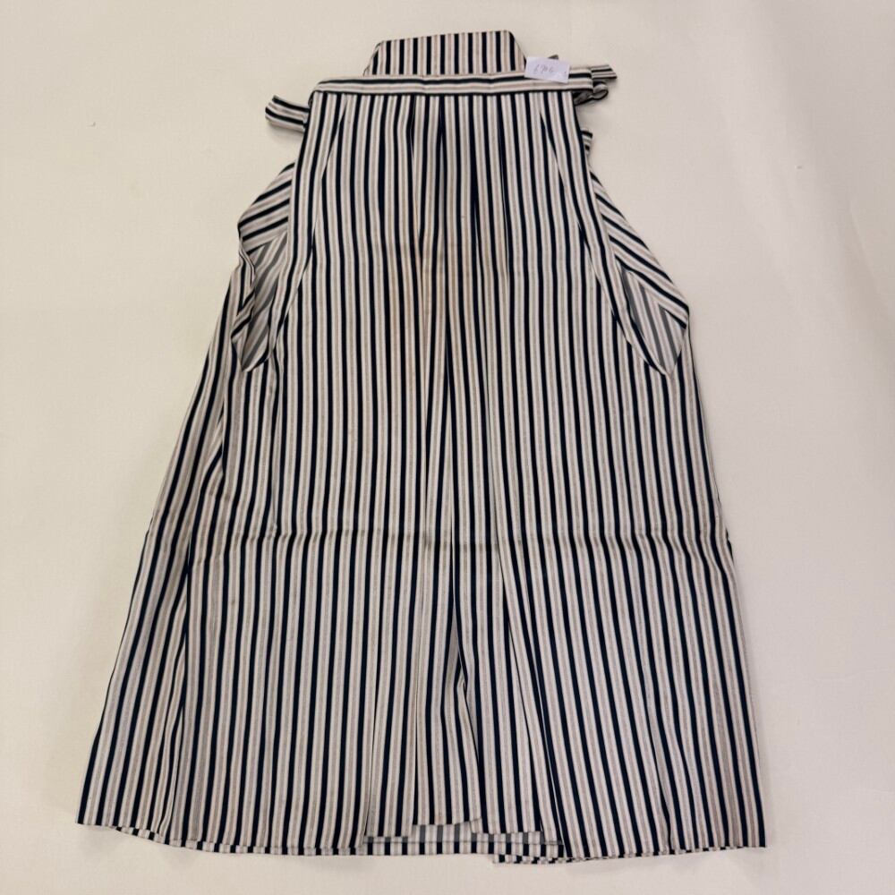 袴 行灯袴 男袴 紐下丈88cm L size 男性用袴 成人式袴 紺 白 銀 中古 6700