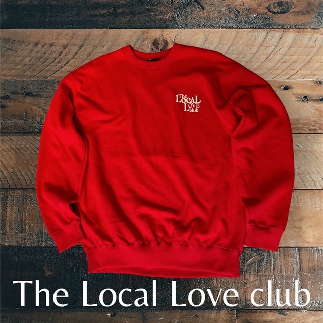 The Local Love Club sweat (Red)