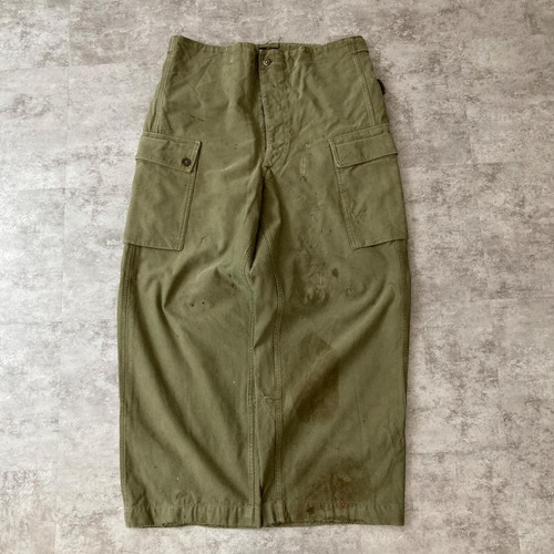60s オランダ軍 実物 ダブルフェイス カーゴパンツ 90×80