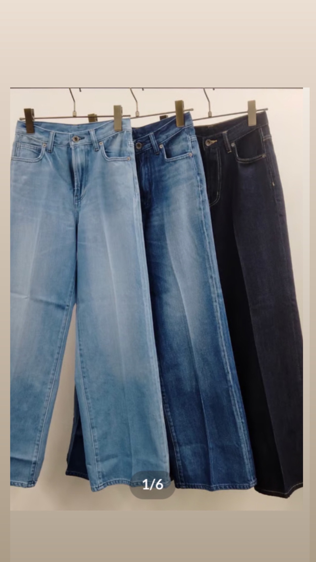 リズレイ　RISLEY risley　ワイドdenim