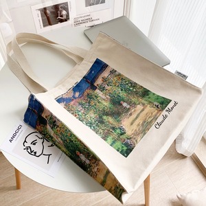ANDCICI『ウィテニのモネ花園』のトートバッグ