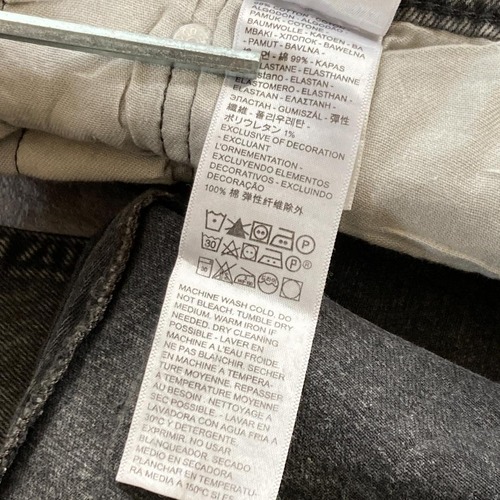 【W42 L30】 usa levi's black リーバイス 569 詳細写真10