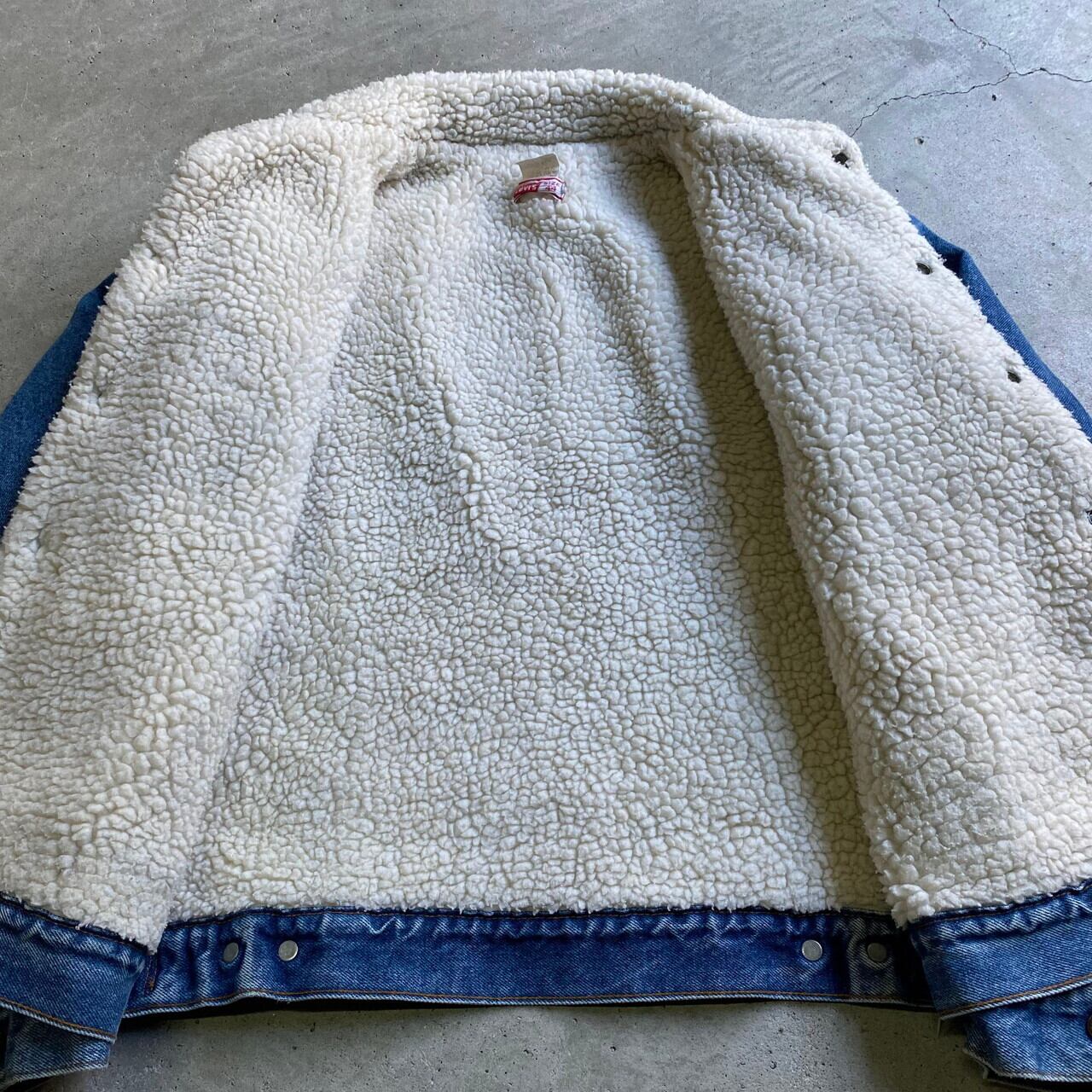 70年代 Levi's リーバイス 70608 0217 デニムボアジャケット メンズL