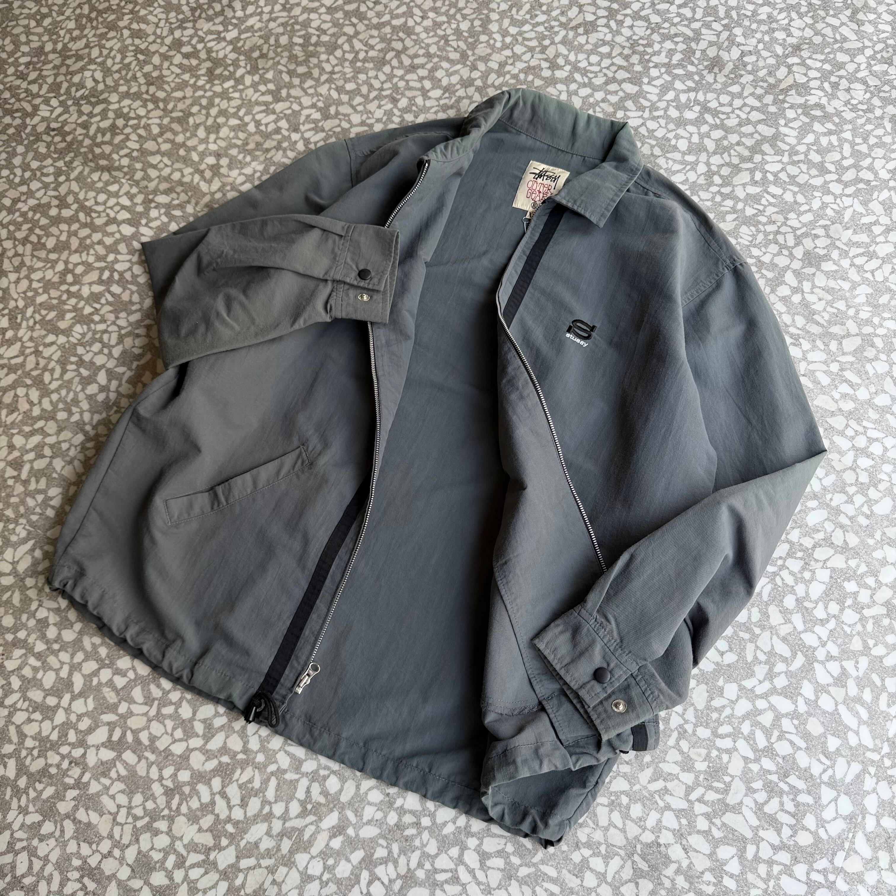 STUSSY / 90's usa製 “OUTER GEAR” nylon jacket size XL | 古着屋