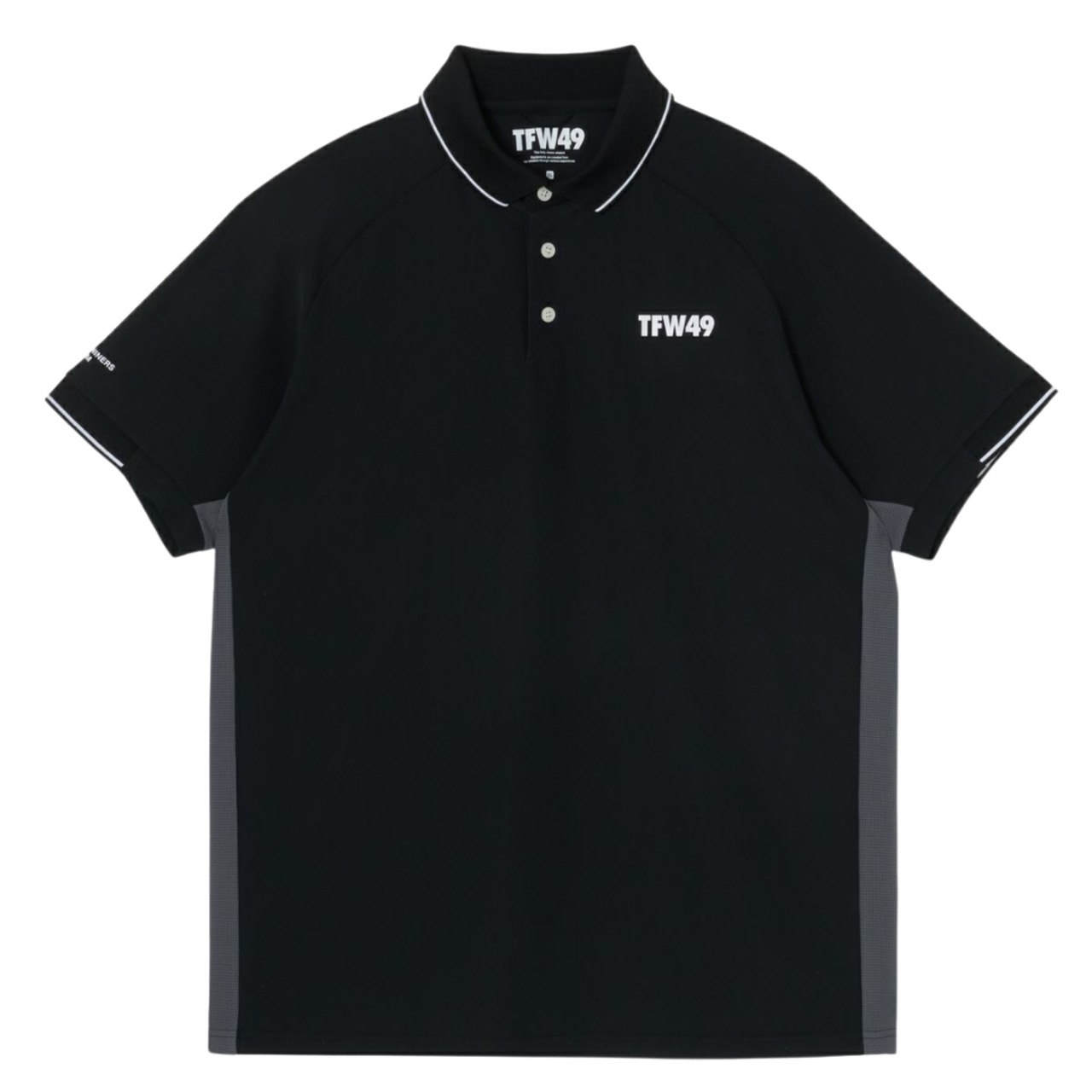 2025SS 【メンズ】 TFW49 LINE SLEEVE POLO ゴルフ ゴルフウェア 