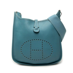 エルメス エブリン2 ショルダーバッグ ブルージーン トリヨンクレマンス レディース HERMES 【中古】