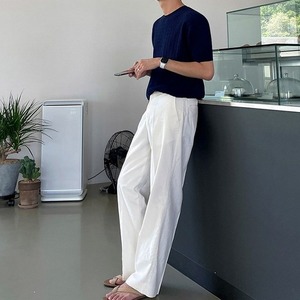 ニットジャガードTシャツ　MT0080222