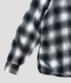 Vintage 50-60s Ombre Check Shirt