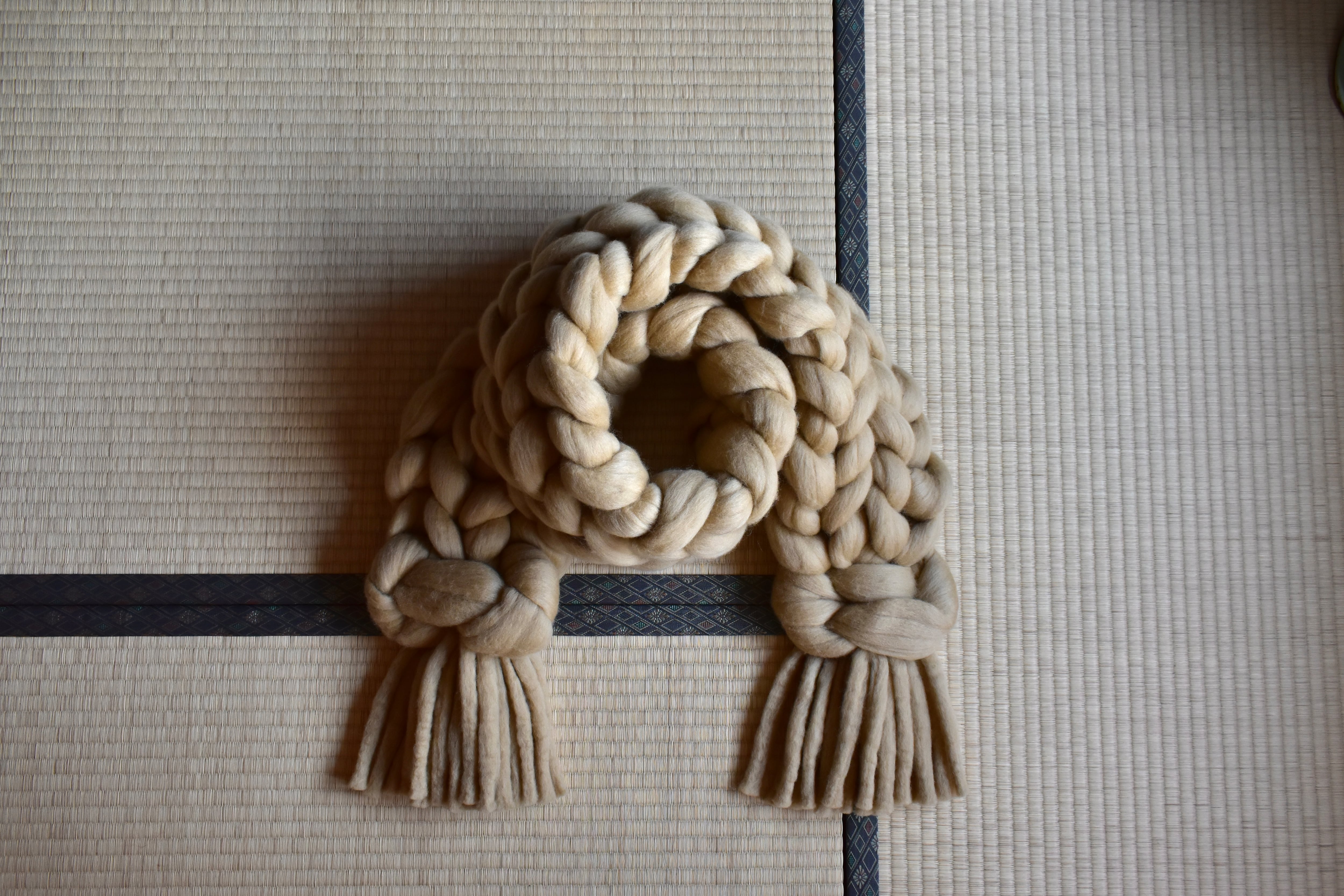 camel】chunky long muffler | 0<α≦Y