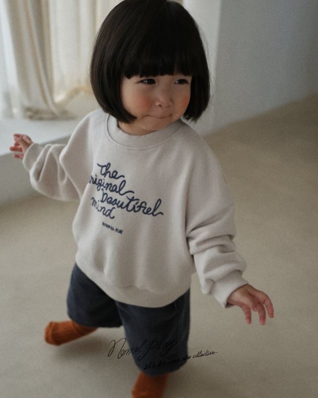 《予約》送料無料【normal play】Beautiful Sweatshirt