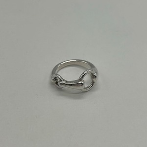 エルメス HERMES ホースビット リング 11号 SV925 ヴィンテージ