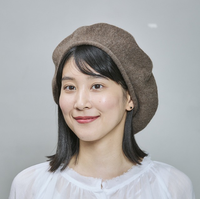 【2026AW】ウールニット ベレー｜ブラック／レッド／イエロー／グリーン／ブルー／ブラウン　　Wool Knit Beret