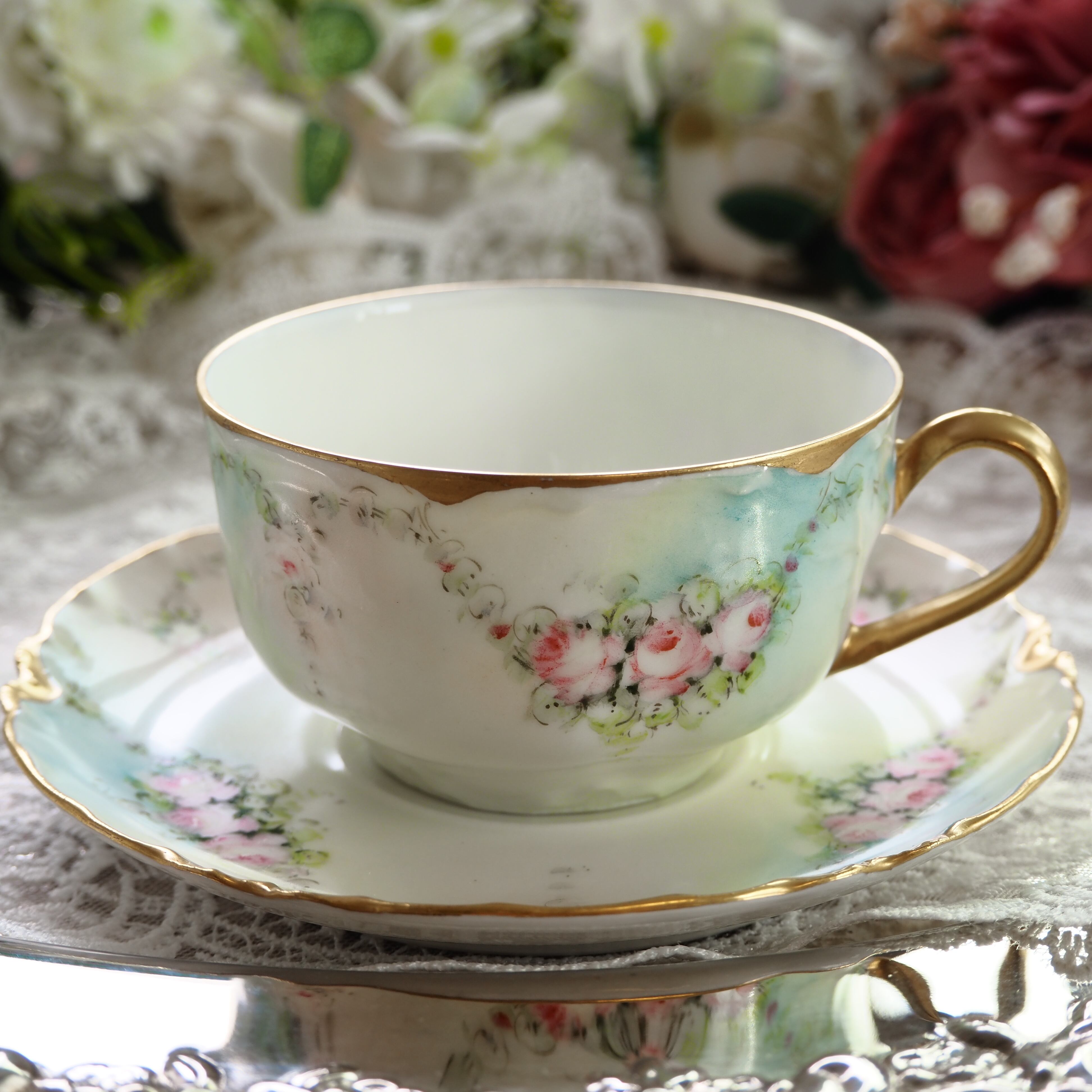 リモージュ ⑬ アビランド ルーブシエンヌ カップ ティーカップ