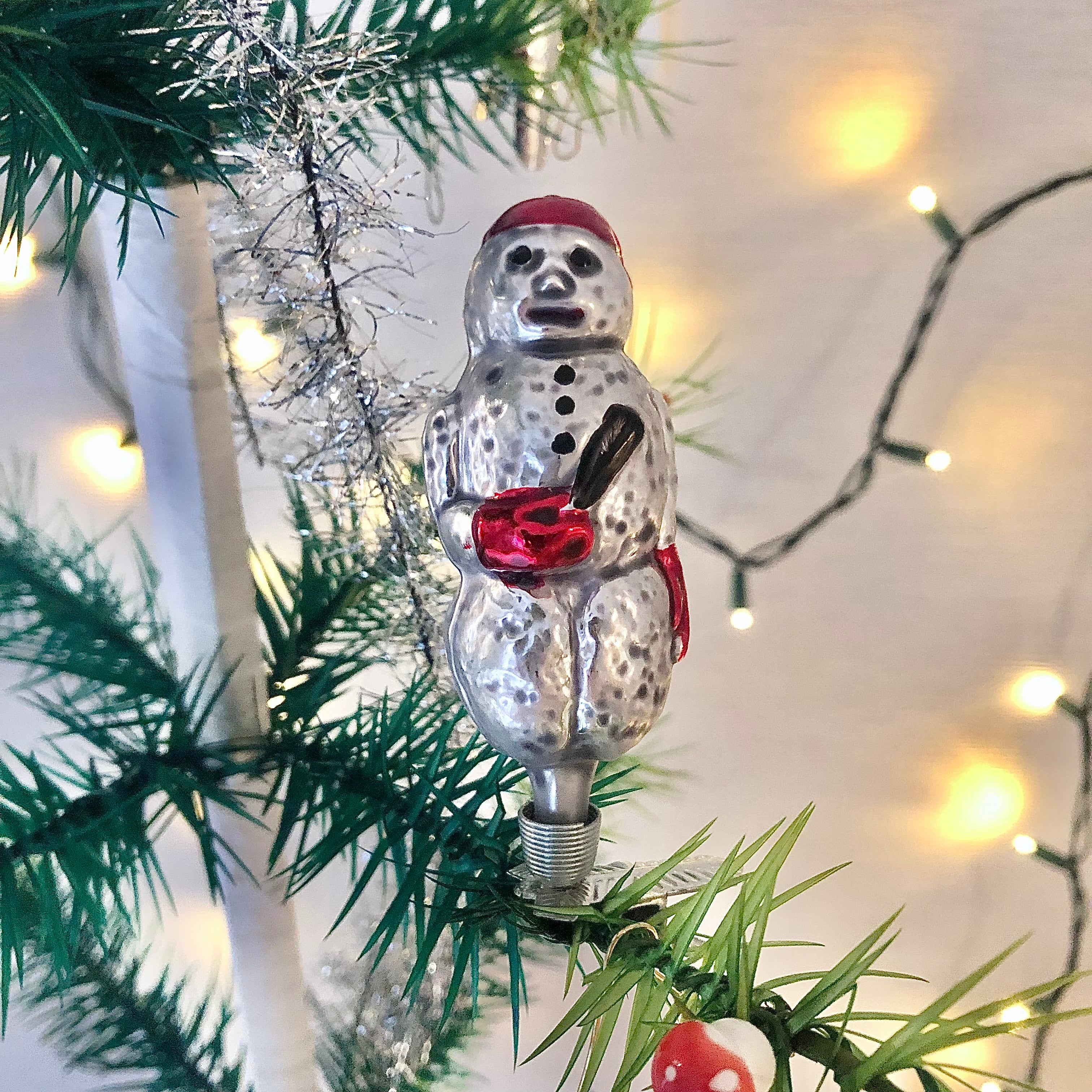 アスティエ　６点　ガラスオーナメント　クリスマスオーナメント　ドイツ ドイツ製 ガラスオーナメント クリスマスオーナメント 6点