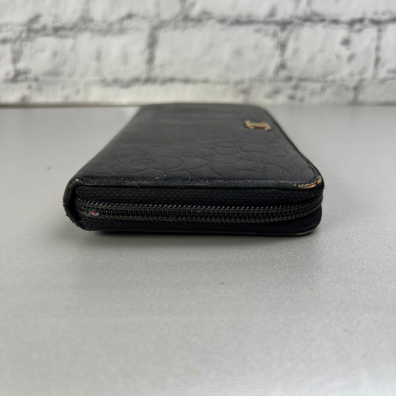 CHANEL シャネル  ココマーク レザー 長財布 ブラック A-9905