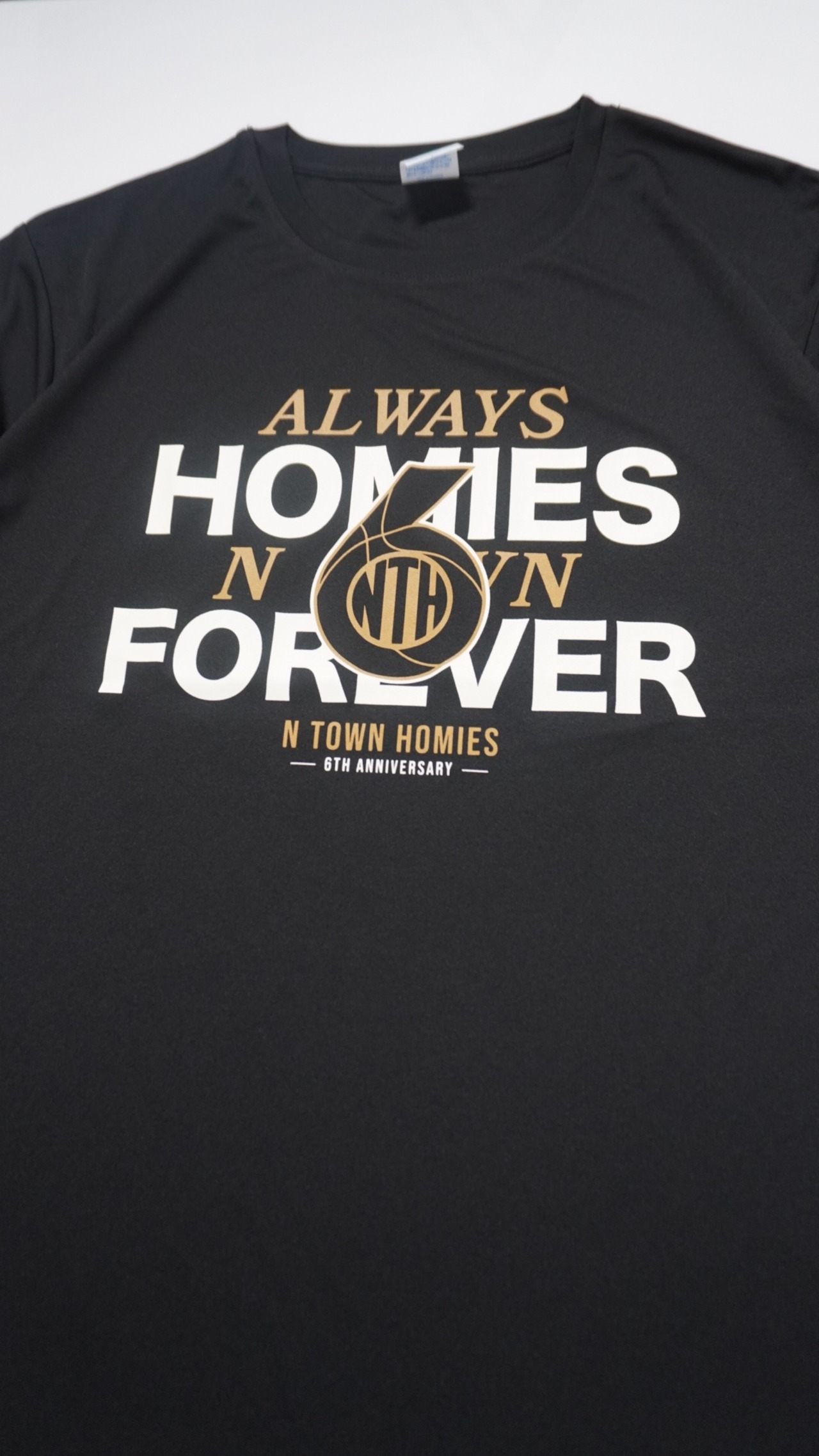 6TH ALWAYS NTH TEE color Black×Gold - 5