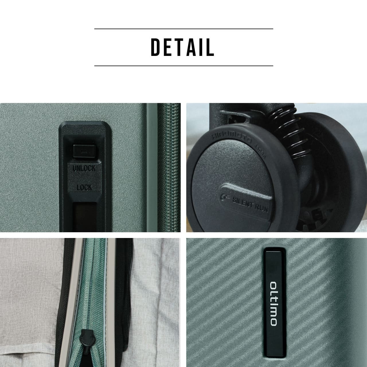 oltimo オルティモ CORSTONE スーツケース Mサイズ 中型 70L キャリー