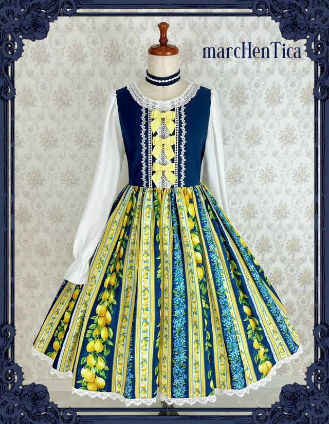 【数量限定・即納品】ミオソティスレモンワンピース