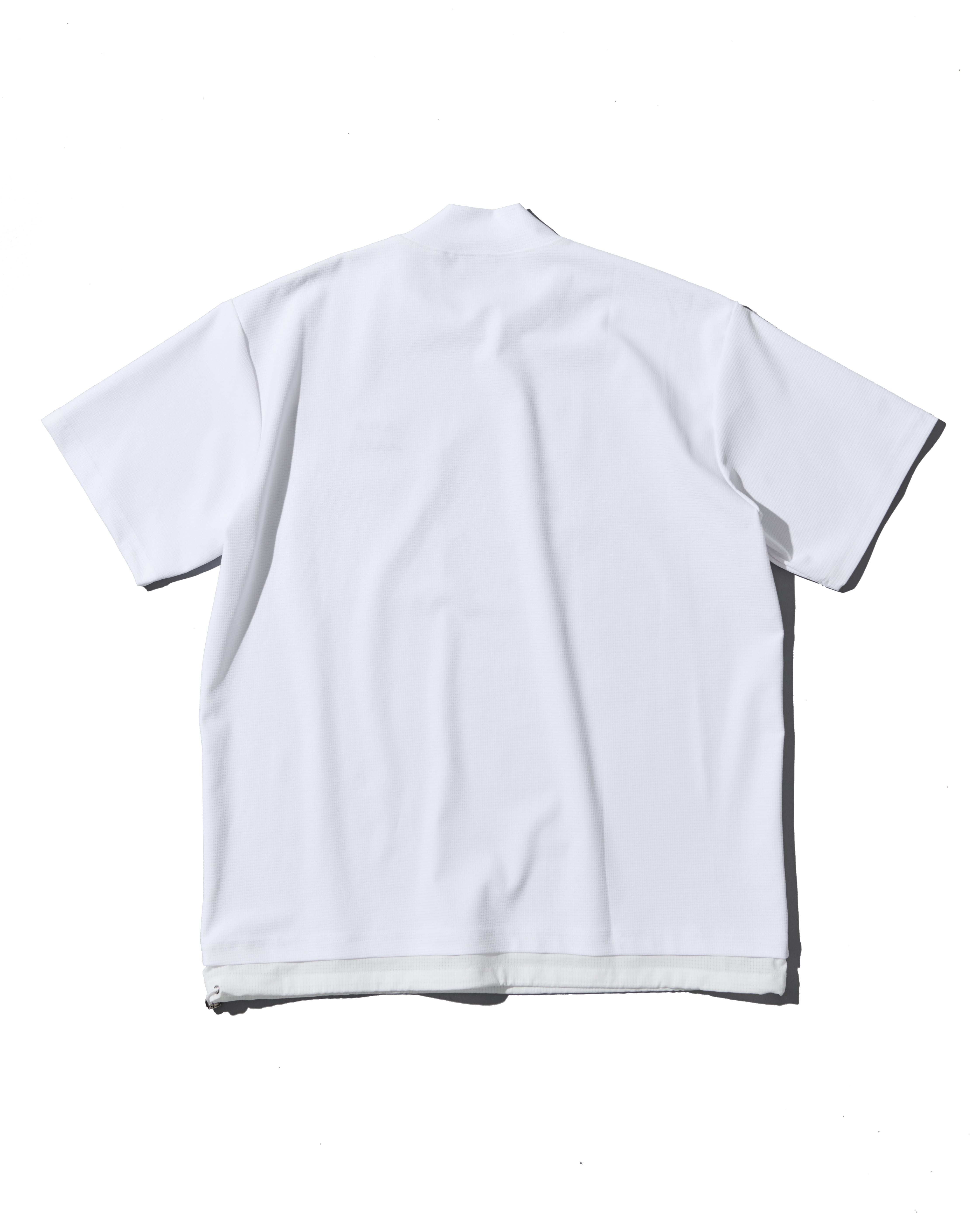 muta MARINE × ACANTHUS メッシュモックネックTシャツ | ACANTHUS