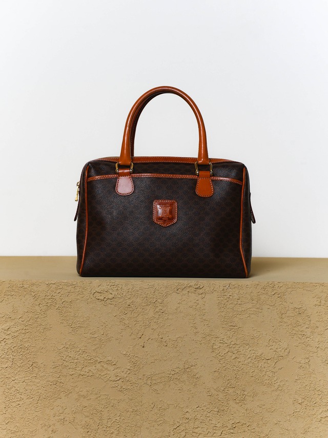 CELINE セリーヌ マカダム スクエア ボストンバッグ