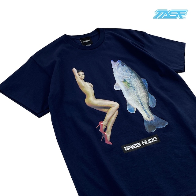 TASF  /  バスヌードTee  /  Navy