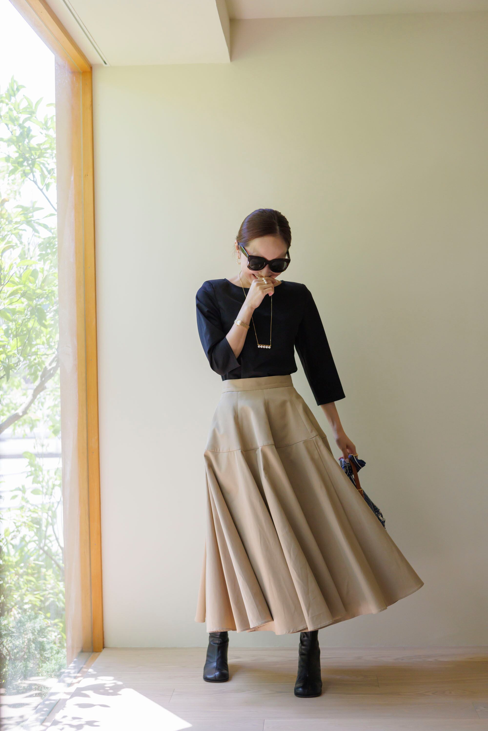 9/27(FRI)21:00ーvolume flare skirt 即納 | Bluelea 