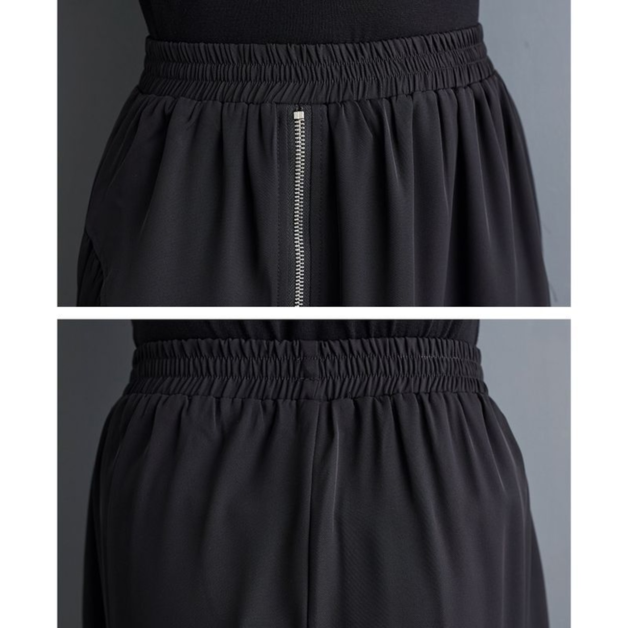 ジッパー スプライシング パンツ 00032