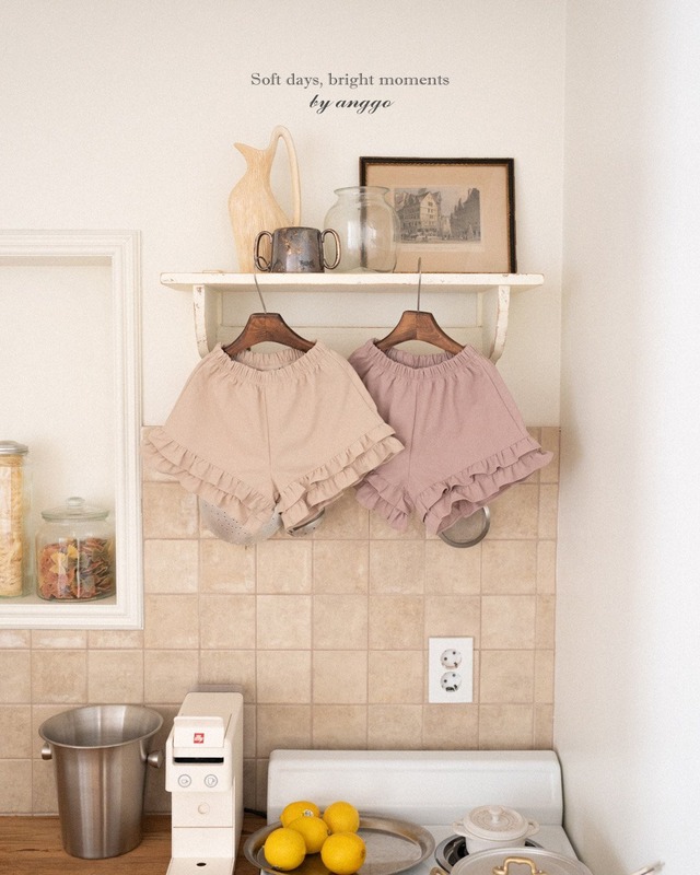 《予約》送料無料【anggo】Milk Tea Pants