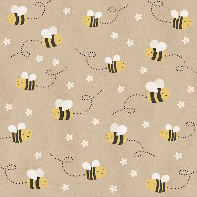 【Braun+Company】バラ売り2枚 ランチサイズ ペーパーナプキン Just bee ナチュラル