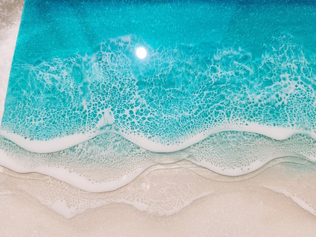 228.オーシャンレジンアート B5パネル