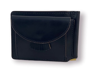 Re-ACT Chromexcel Leather Fringe Money Clip Wallet