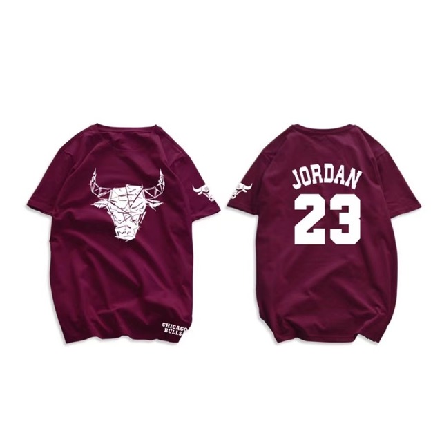 【トップス】BULLS 高品質なバスケットボール半袖Tシャツ(好きな名前と数字をカスタマイズできる) 2203011645Y