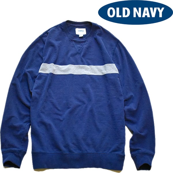 トップス スウェット 古着 90s OLD NAVY オールドネイビー USA トレーナー