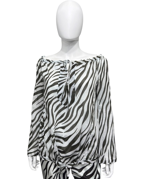 SS1996 GUCCI BY TOM FORD ZEBRA TOP