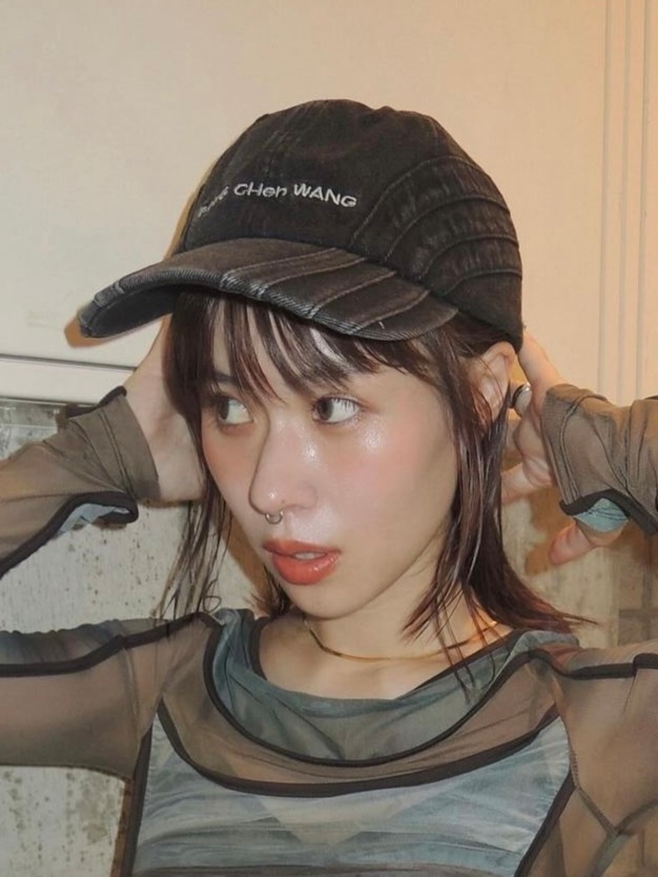 24AW】 Feng Chen Wang フェンチェンワン / DENIM CAP / デニム