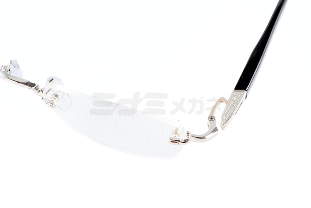 杉本 圭 メガネ KS-198 COL.1 ツーポイント MNヒンジ リムレス クラシカル 眼鏡 スギモトケイ 鯖江 日本製 正規品-5枚目