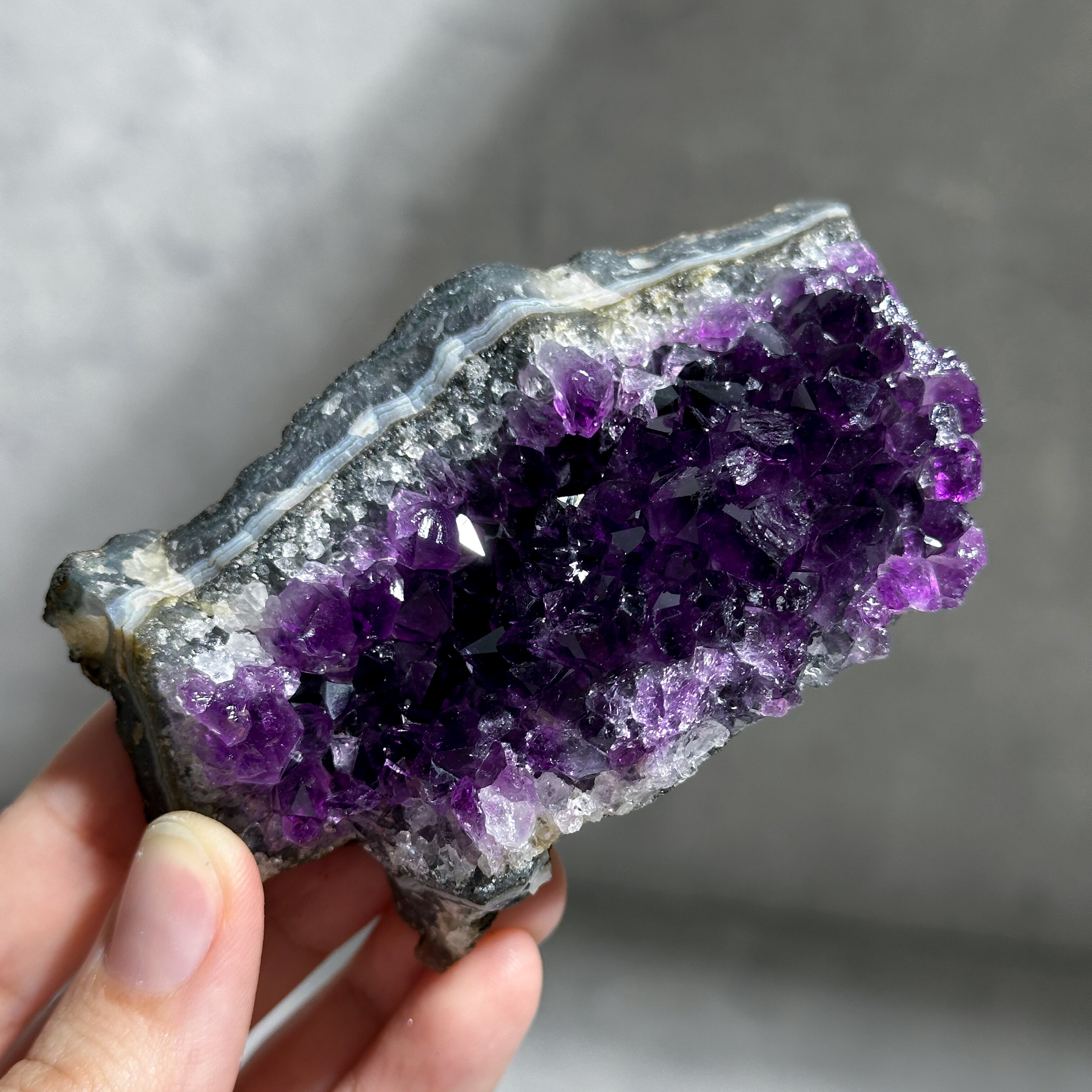 アメジストウルグアイ産 高品質】ウルグアイ産アメジスト 原石77◇ Amethyst ◇天然石・鉱物