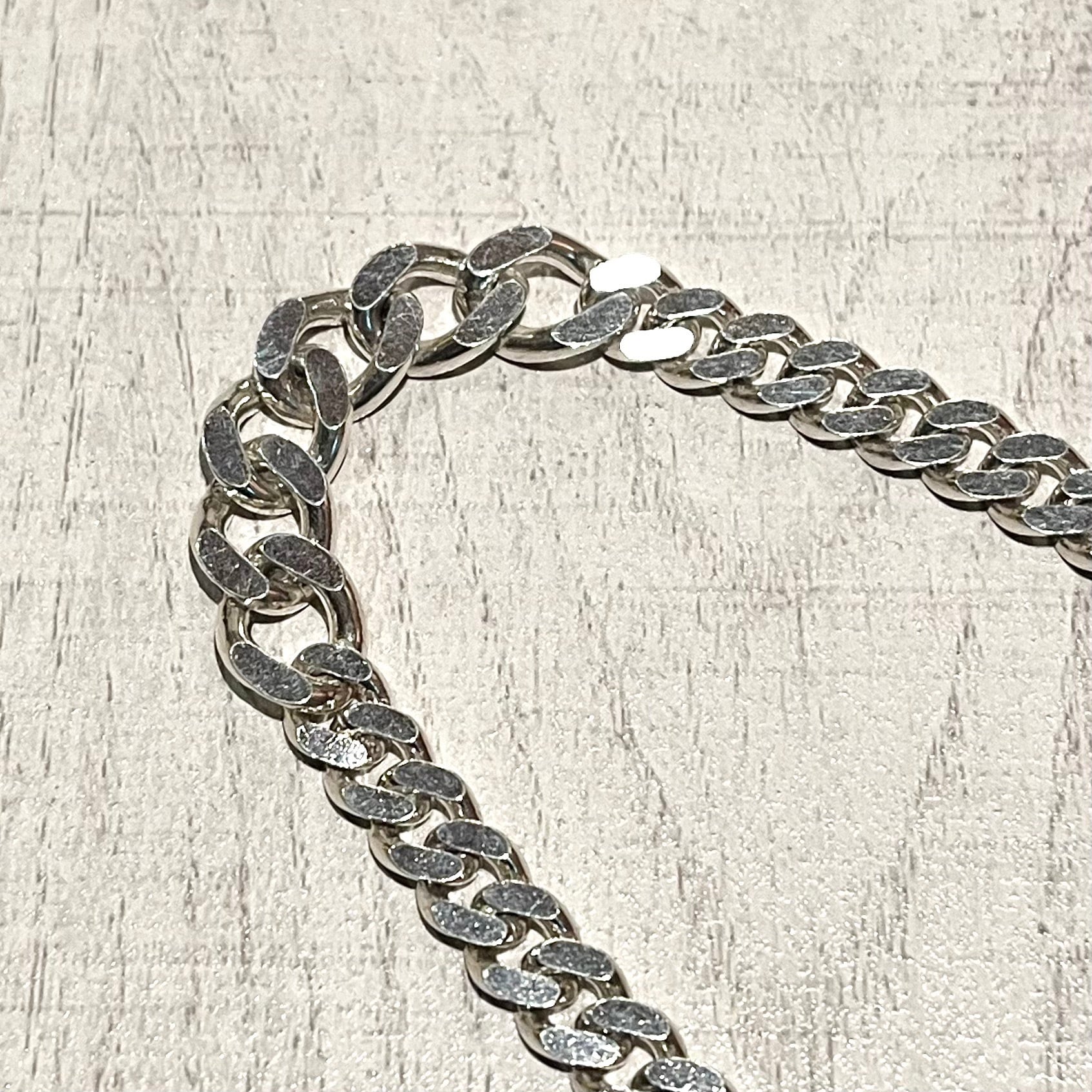 FLAT LINK CHAIN MANTEL BRACELET -SILVER925- マンテルブレスレット