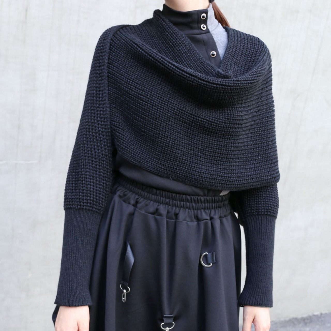 Warm large shawl scarf(ME083)