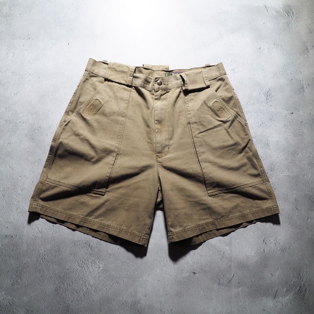 1990s ” Timberland ” Big Pockets wide silhouette vintage short pants