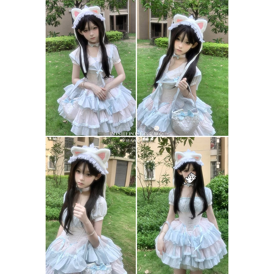 ロリータドレス パーティドレス プリンセスドレス お姫様ドレス