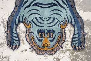 Tibetan Tiger Rug 《Sサイズ•シルク141》チベタンタイガーラグ