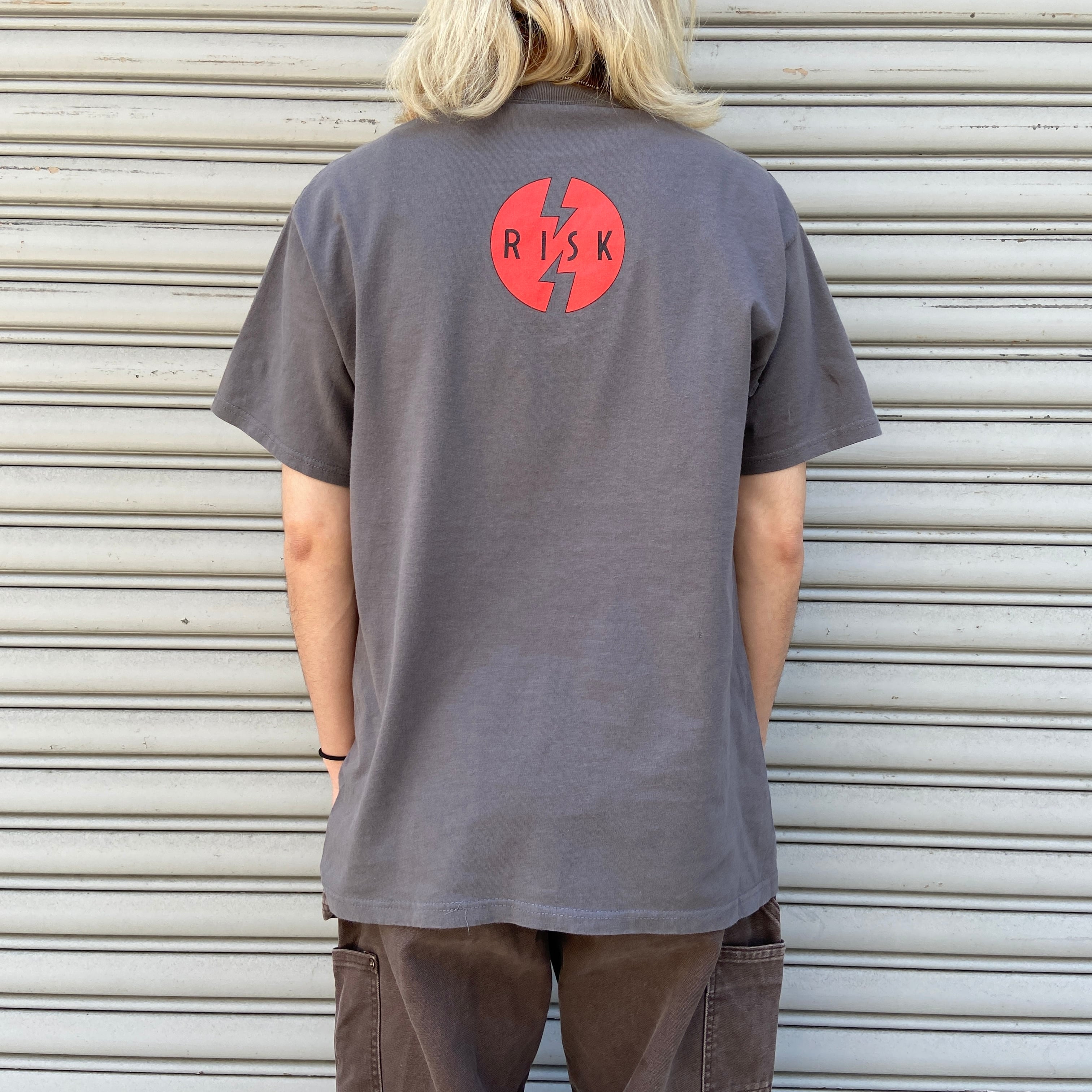 MEGADATH メガデス バンT リスク メタル バンドT L グレー | 古着屋 Uan