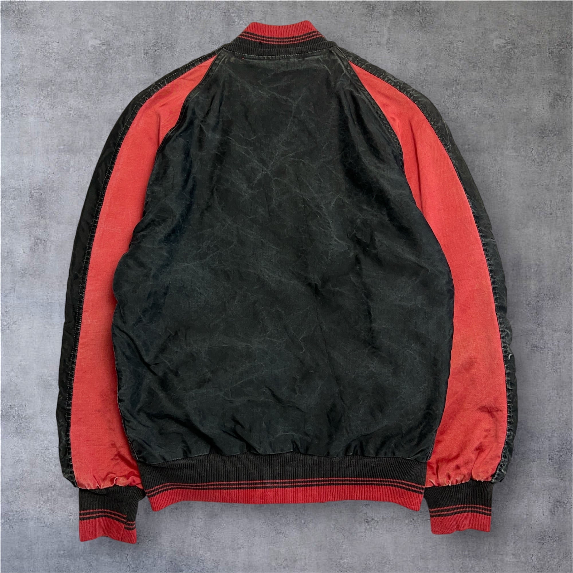 1950's COTTON SATIN STADIUM JACKET 50年代 コットン サテン
