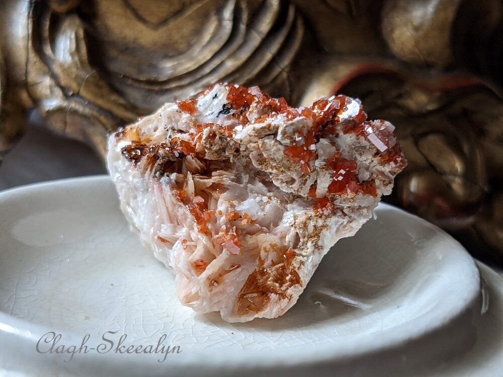 ※SALE※ バナジン鉛鉱 バナジナイト 316,8g VND074天然石 原石 バナジナイト （バナジン鉛鉱） No.4 | 神棚・神具の製造販売