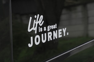 JOURNEY STICKER