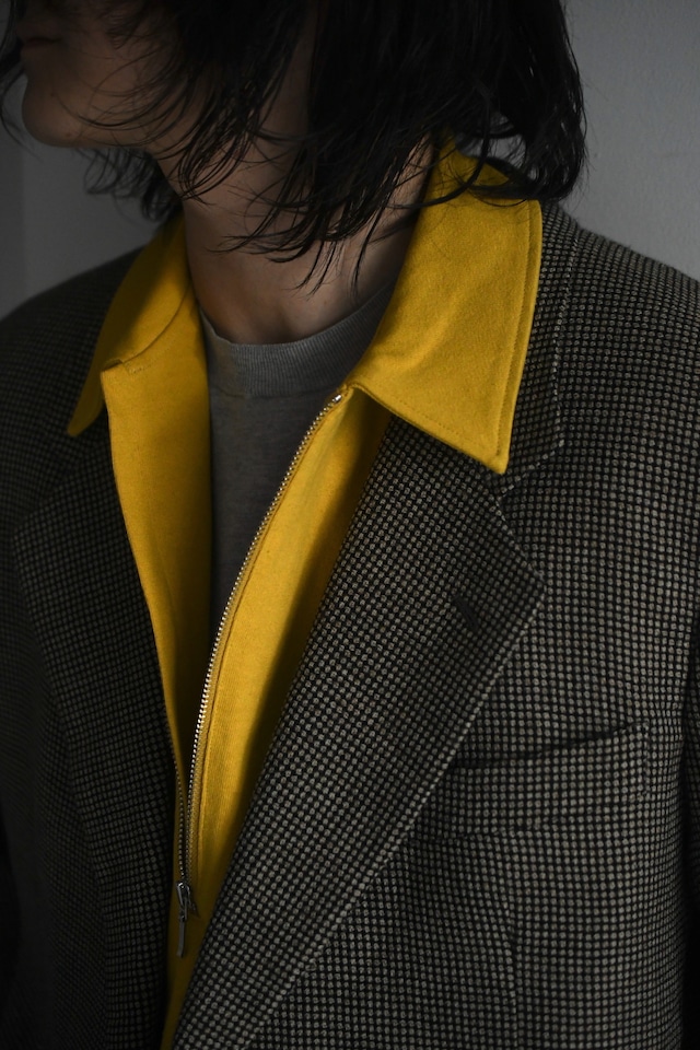 REVERBERATE / HALF ZIP JERSEY (YELLOW)