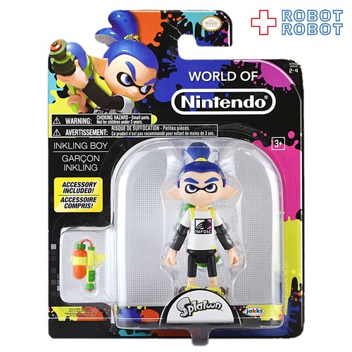 ワールドオブニンテンドー インクリング・ボーイ（スプラトゥーン） 4インチ アクションフィギュア.